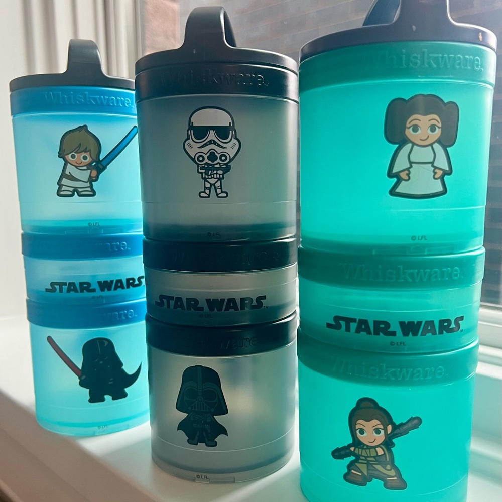 Star Wars Snack Containers EUC